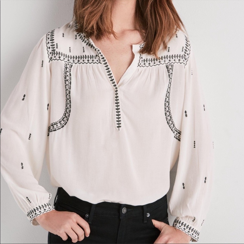 Lucky brand blouse